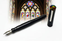 Load image into Gallery viewer, Model 02 Intrinsic Fountain Pen - Black Cathedral