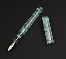Load image into Gallery viewer, Model 03M Antique Glass Abstract Diamond Etched FP SE