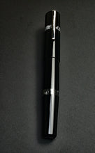 Load image into Gallery viewer, Model 19 Fountain Pen - Black &amp; Dark Room Emulsion