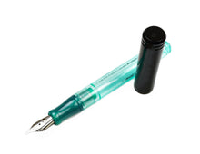 Load image into Gallery viewer, Model 20 Marietta Fountain Pen - Black Sea Glass Andromeda SE
