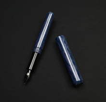 Load image into Gallery viewer, Model 40 Panther Modified Fountain Pen - Indigo Black SE