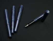 Load image into Gallery viewer, Model 40 Panther Modified Fountain Pen - Indigo Black SE