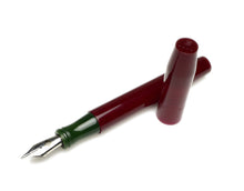 Load image into Gallery viewer, Model 46 Fountain Pen - Sweet Maroon &amp; Vintage Green