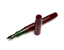 Load image into Gallery viewer, Model 46 Fountain Pen - Sweet Maroon &amp; Vintage Green