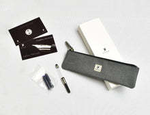 Load image into Gallery viewer, Model 02 Intrinsic Fountain Pen - Solid Emerald