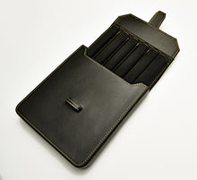 Load image into Gallery viewer, New Penvelope 6 Black Napa Leather