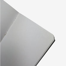 Load image into Gallery viewer, Franklin-Christoph black pocket notebook refills, 64 pages, blank, 90 GSM bamboo paper, beveled edges.