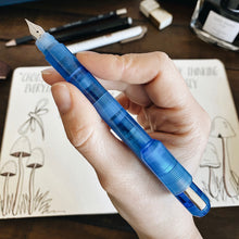Load image into Gallery viewer, Model 25 Eclipse Fountain Pen - Maya Blue