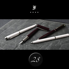 Load image into Gallery viewer, Model 28 Libertas Fountain Pen - Dark Purple