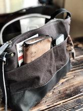 Load image into Gallery viewer, Fortis Sling Bag - Iron Brown and Black
