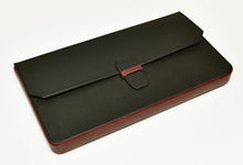 Load image into Gallery viewer, New Penvelope 12 Black Merlot Leather