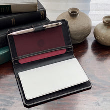 Load image into Gallery viewer, Checkbook Cover - FxCel Leather - Black