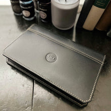 Load image into Gallery viewer, Checkbook Cover - FxCel Leather - Black